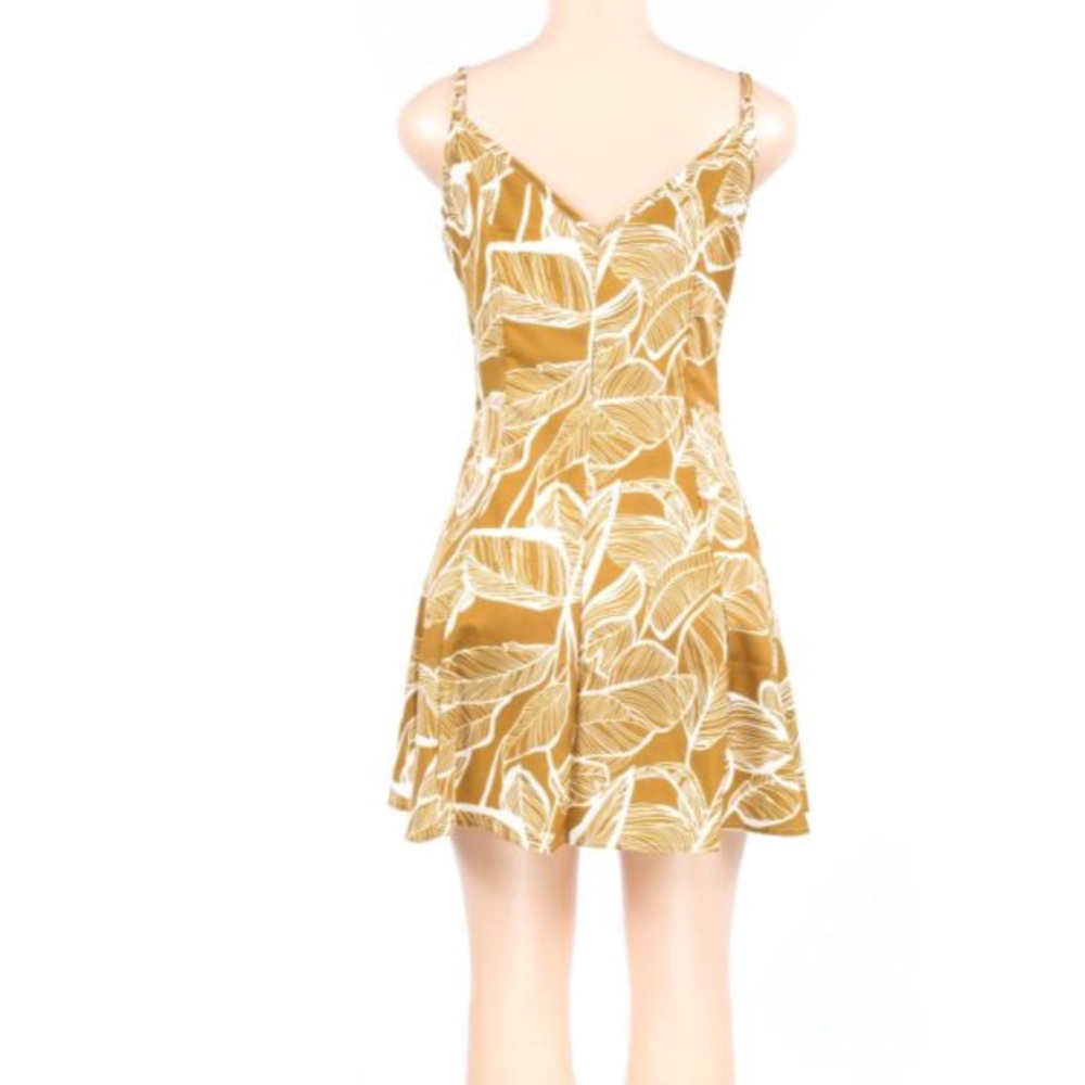 Mustard boho mini dress - Picture 6 of 6